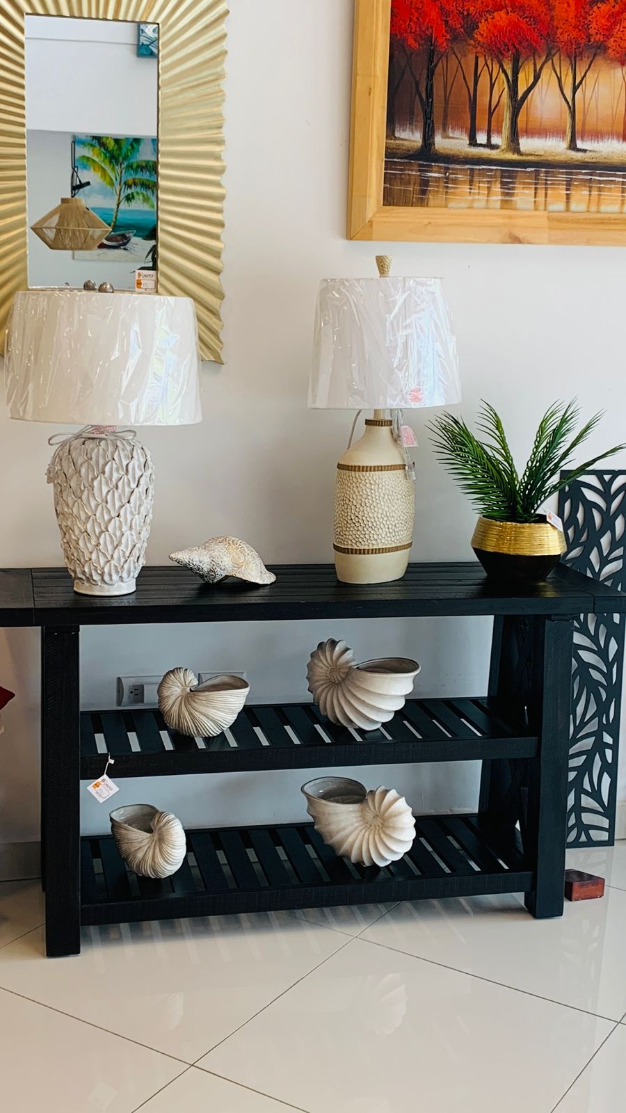 coastal home decor Jaco Costa Rica living room