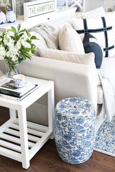 coastal style furniture Costa Rica teak rattan Riviera showroom