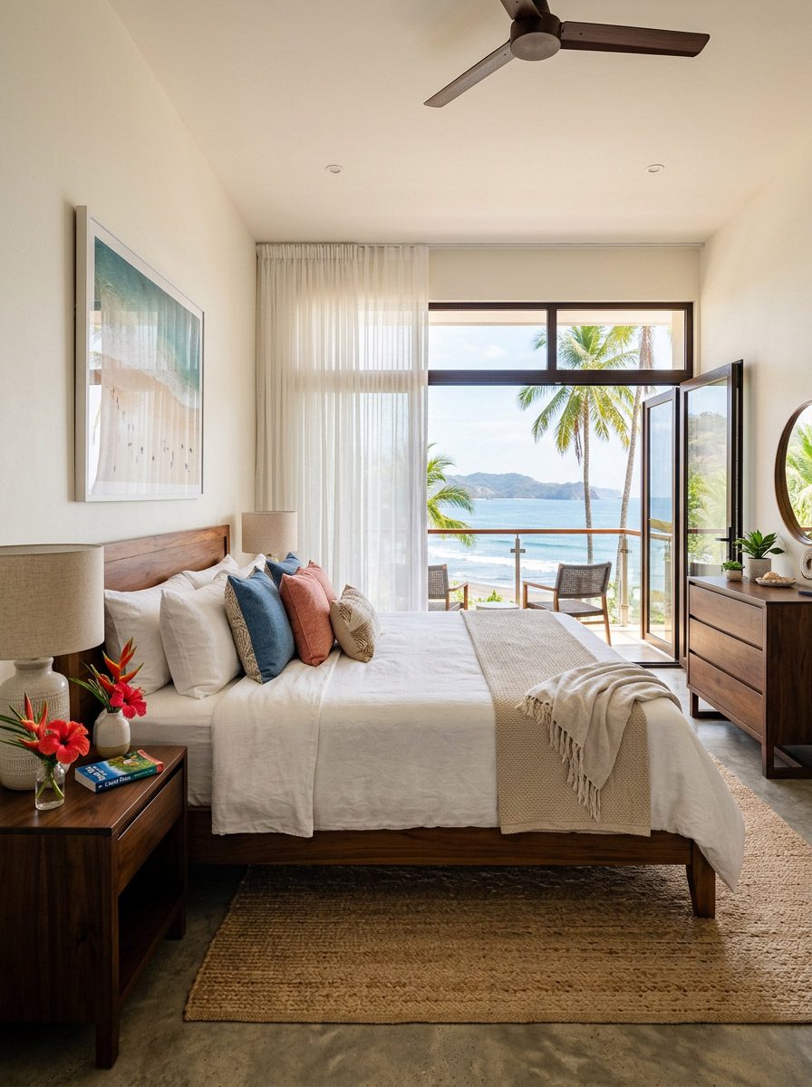condo interior design Jaco Beach vacation rental investment property Riviera