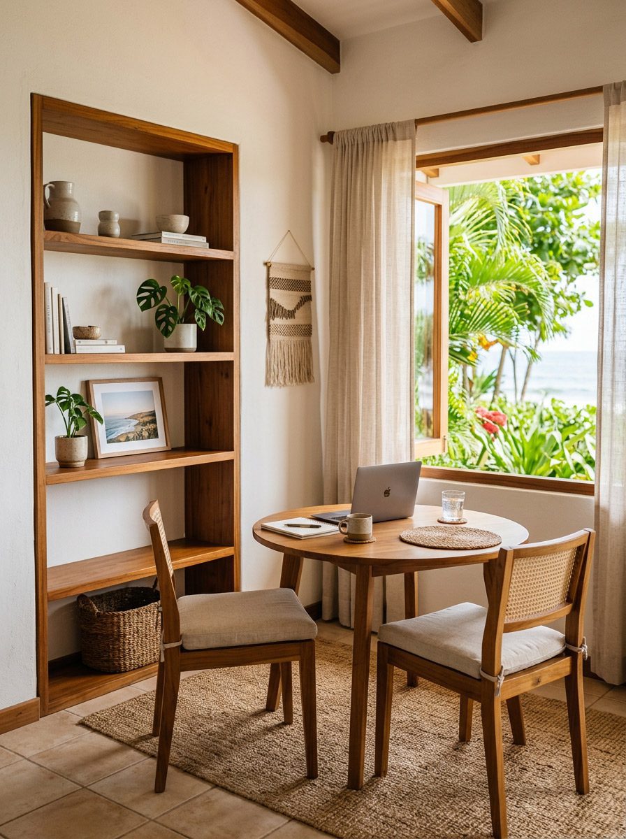 small condo furniture Jaco Beach multifunctional dining space Riviera