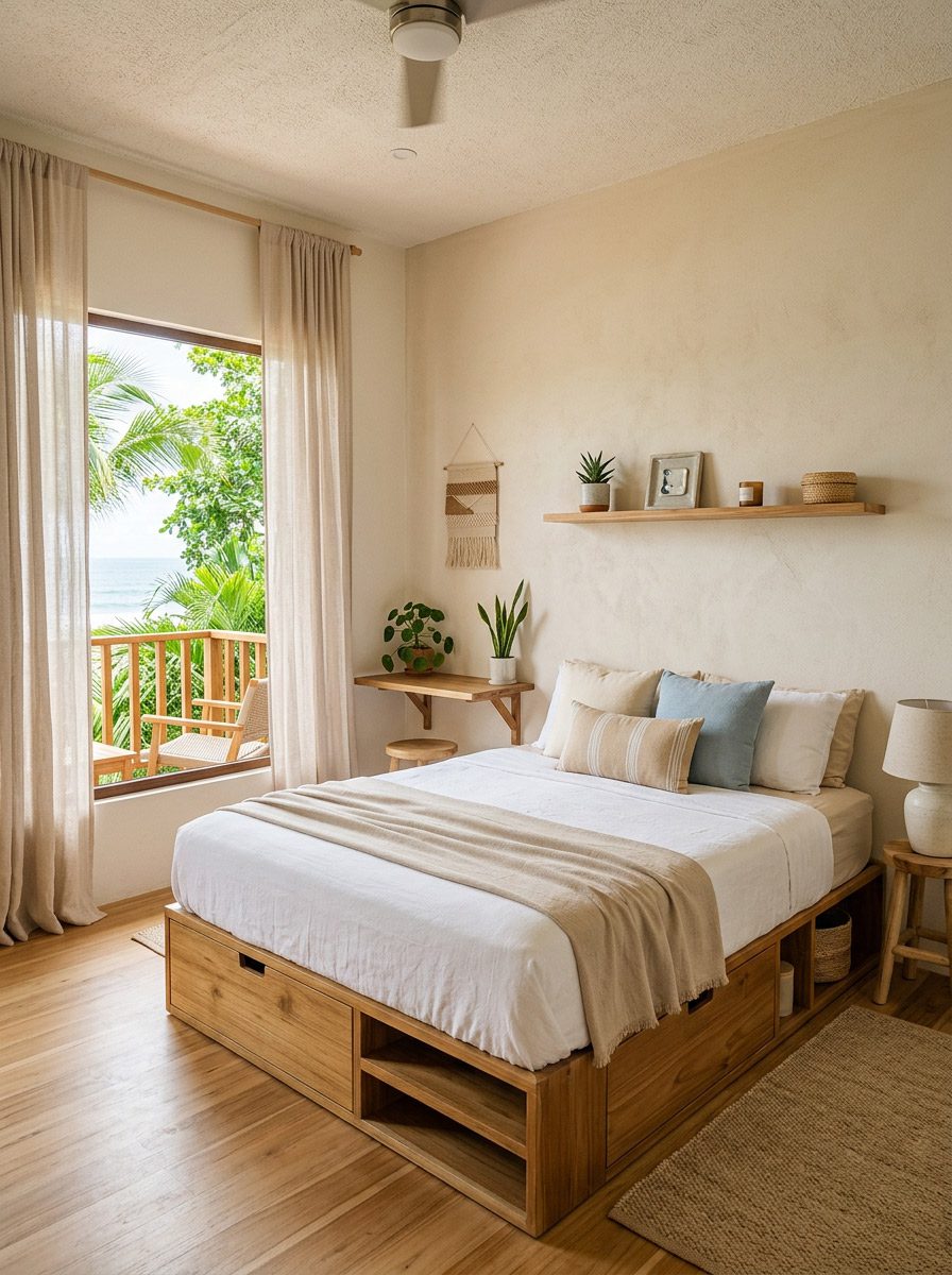 small condo furniture Jaco Beach bedroom space saving Riviera Home
