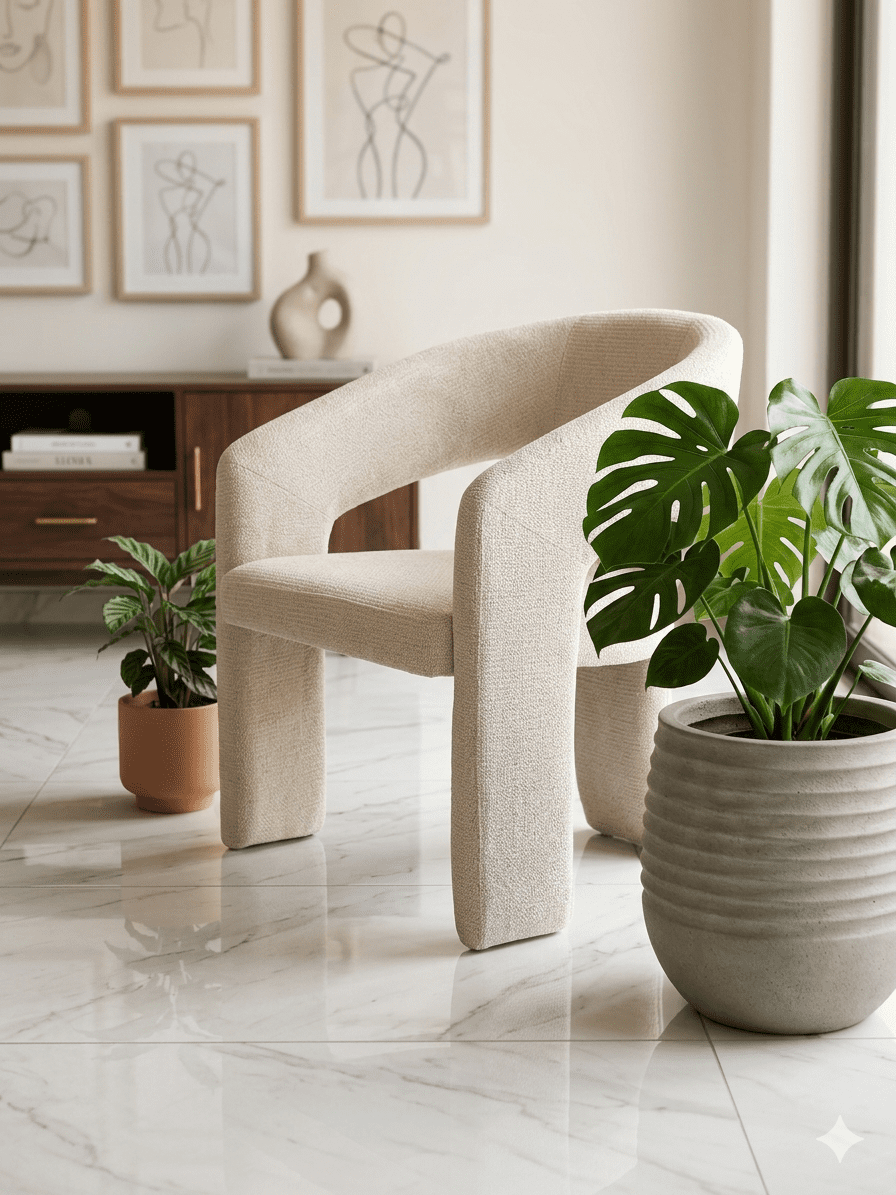 Archi Dining Set — full table setting