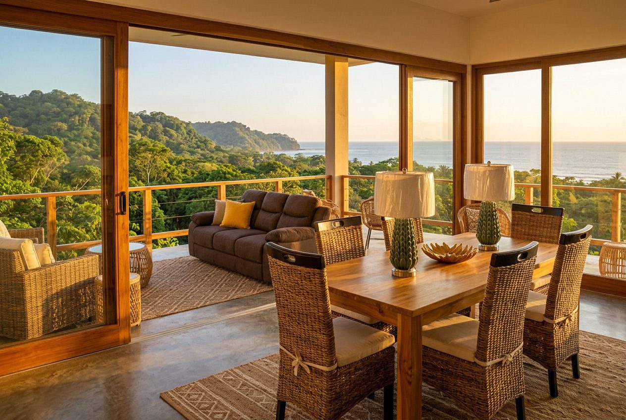 Fully furnished luxury coastal condo Jacó Beach Costa Rica — Riviera Home Furniture