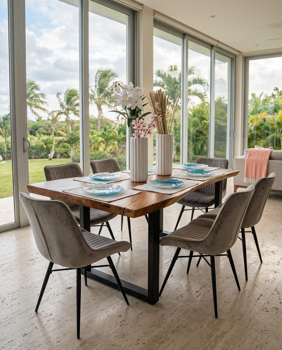 Riviera Home Furniture showroom Jacó — touch it before you buy