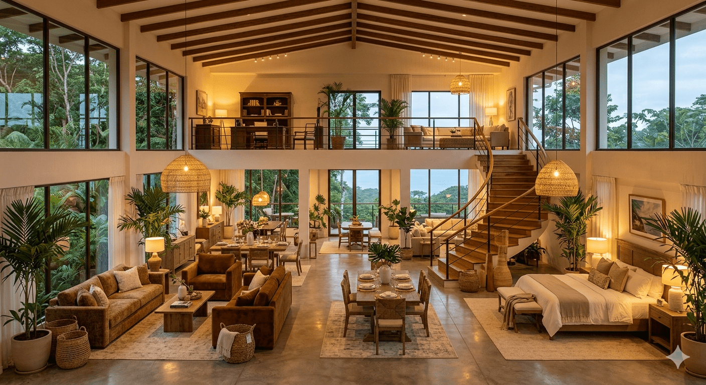 Riviera Home Furniture showroom Jacó