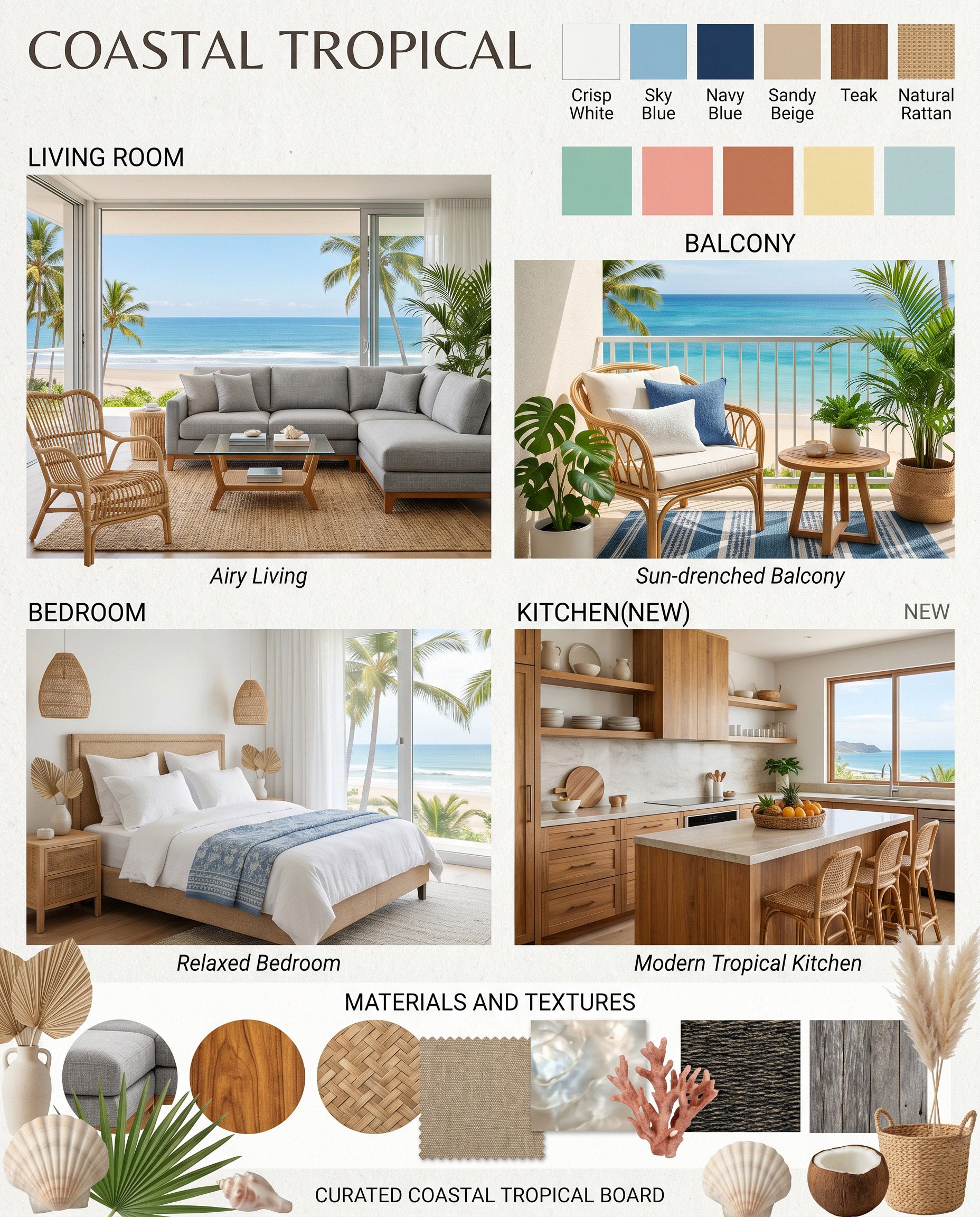 Turnkey mood board — Riviera Home Furniture developer project
