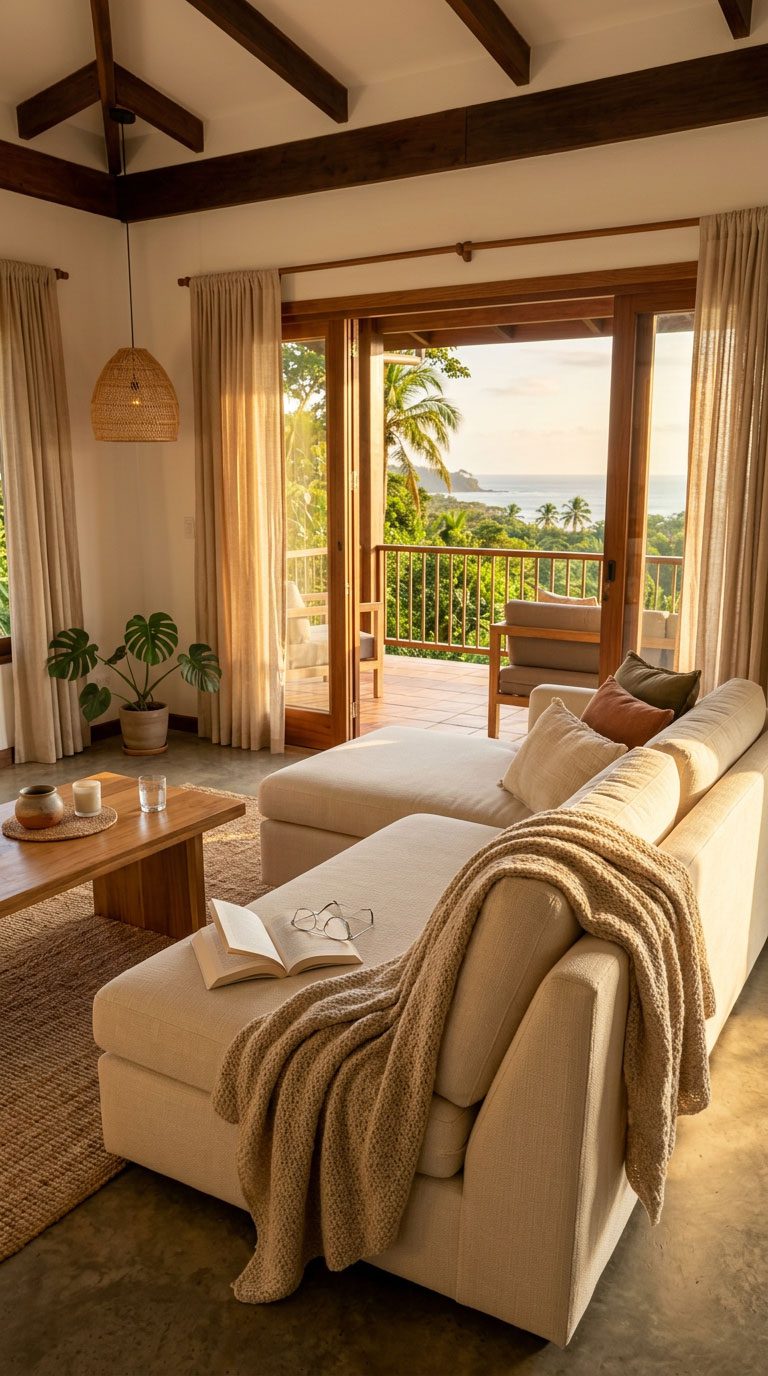 A room left mid-afternoon, waiting — Riviera Home Furniture