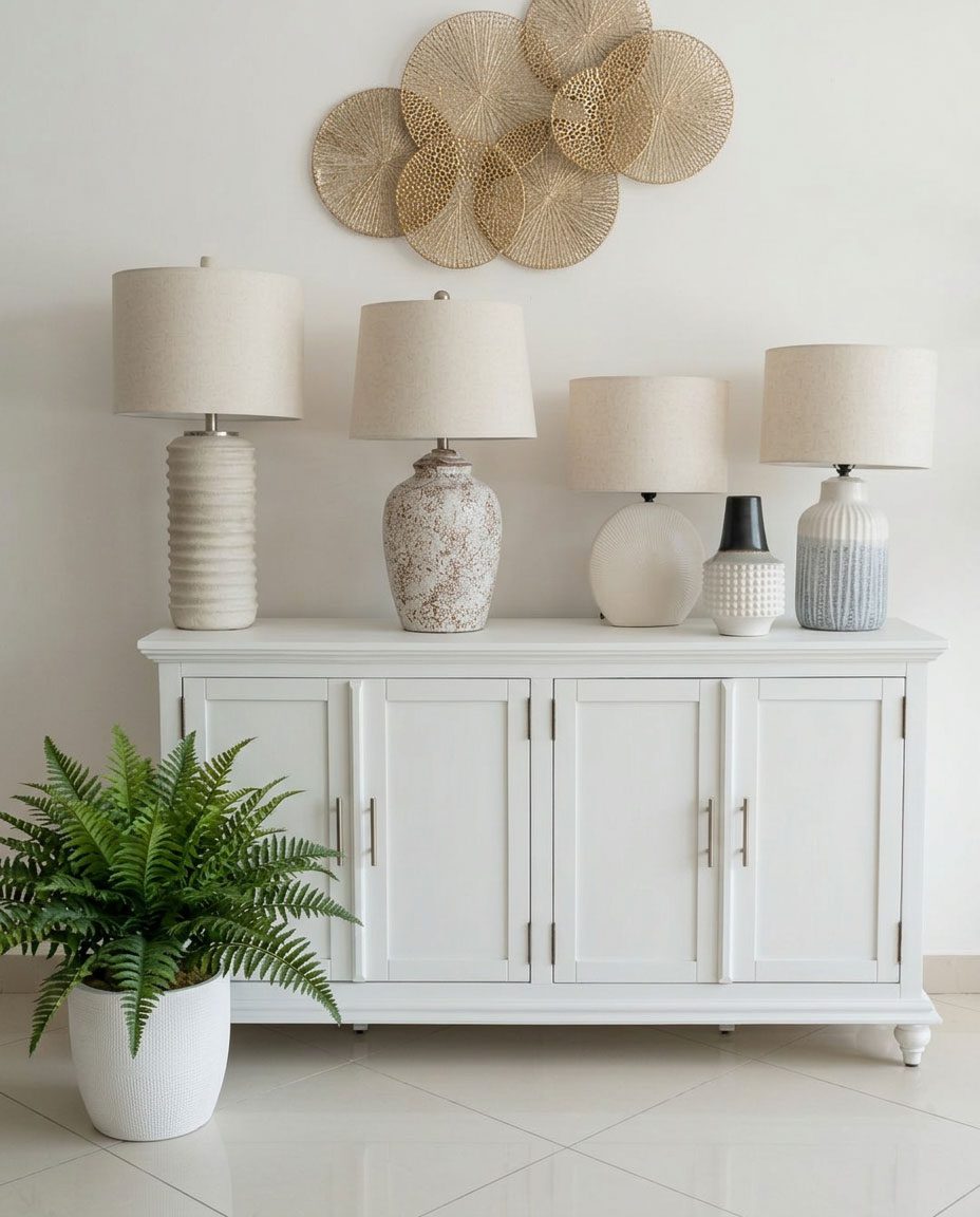 Large-scale greenery and natural light in a coastal interior — Riviera Home Furniture Jacó